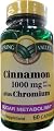 Spring Valley Cinnamon 1000mg Per Serving Plus Chromium 60ct