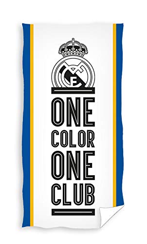 Real Madrid RM171141-R Bath Towel Beach Towel 70 x 140 cm