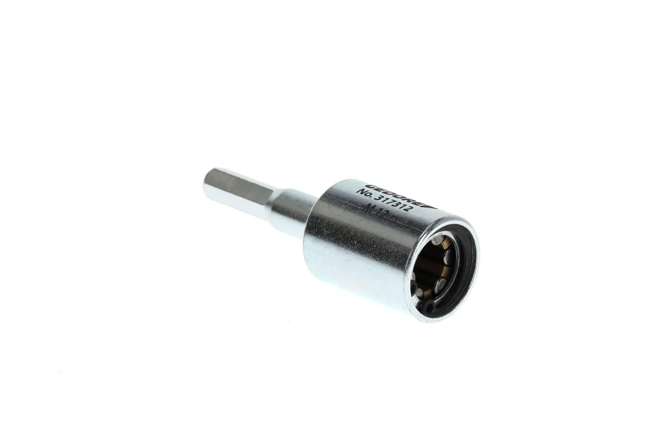 GEDORE Screw remover and inserter for studs, express screws and hanger bolts, M12, Self-locking, Allen, 317312