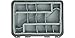 Grey padded divider set to fit Pelican 1500. Dividers and lid foam.