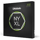 D'Addario Bass Guitar Strings - NYXL Bass Strings - NYXL45105 - Unrivaled Strength, Tuning Stability, Enhanced Response - For