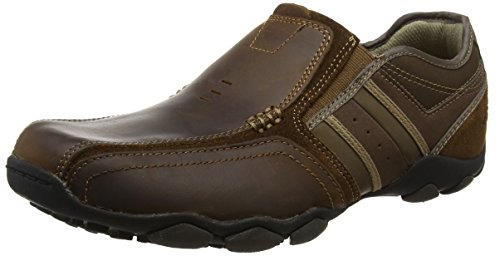 Skechers usa men s diameter-zinroy slip-on loafer,dark …