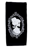 YDS Accessories Haunted Mansion Hers Skeleton Halloween Hand Towel Kitchen and Bath Gothic Home Decor