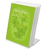UNIVERSAL OFFICE PRODUCTS 76851 Acrylic Self-standing Desk Frame For 8 X 10 Insert, 3/pack, Clear