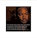 Martin Luther King Jr. - Art Print / Poster (Quote: "The Ultimate Measure...") (Size: 16" x 16")
