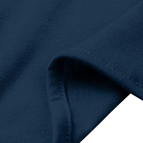 YKARITIANNA Women's Summer Casual Solid Sleeveless Design Buttons Shirt Tank Top Blouse Navy