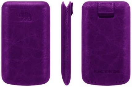 Katinkas 401978 Premium Leather Case for Nokia E71 Creased - 1 Pack - Retail-Packaging - Purple