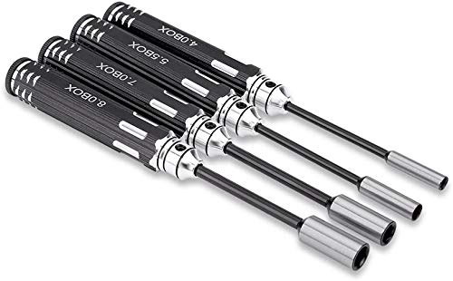 Rc Werkzeug Set, Profesionelles RC Bauteil Zubehör, RC Nuts & Bolt Set, 4,0, 5,5, 7,0, 8,0 Mm, Für RC Autos, Helikopter, Hubschrauber, Flugzeug, Schraubendreher Set, Allround Zubehör Für RC Modelle – Bild 5