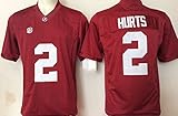 Youth Alabama Crimson Tide Jalen Hurts #2 College Football Jersey Red