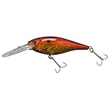 Berkley Flicker Shad Pro Slick Fishing Bait, 6 cm, Slick Sunset