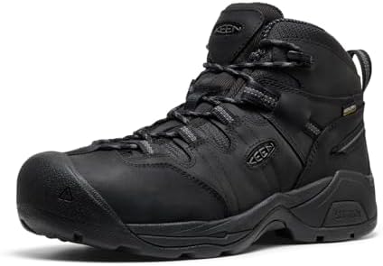 KEEN Utility Mens Work Boots, Bison/Ensign Blue, 13 Wide US NEW KEEN Utility Men main image 4