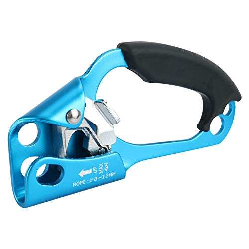 Yaesport Climbing Right Hand Ascender Rock Climbing Tree Arborist Rappelling Gear Equipment Rope Clamp for 8~12MM Rope - Thumbnail 7