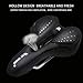 Saddles for Bikes, Comfort Gel Cushion Mountain Bikes Seat for Women Men Kids Ladies Road Bicyclesthumb 3