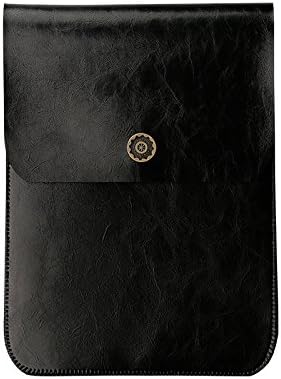 Microfiber Leather Envelope Synthetic Leather Carrying Sleeve, Unique Envelope Pouch / Bag Design Amazon Kindle Cases and Covers black