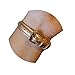 200Pcs Compatible for Fossil Julianna Bands, Blueshaw Slim Genuine Leather Band Replacement Accessories Strap Compatible for Fossil Gen 5 Julianna Smartwatch/Fossil Julianna hr (Rose Gold)