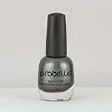 Probelle My Steel Dark Look Nail Polish | .5 Fl Oz/ 15 Ml | Long Lasting Nail Polish with High Gloss Finish | Quick Dry