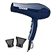 Ouiast Hair Dryer Professional 1875W AC Motor for Fast Drying, Ionic Ceramic Blow Dryer with 3 Heat 2 Speed Setting Cool Shut Button, 2 Concentrators (Sapphire Blue)