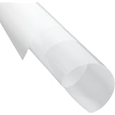Pushglossy 2 Pack 2 x 4 ft Light Diffuser Sheets 0.01" Thick for LED Light | Fluorescent Light Covers, Cuttable, Non-adhesive, Diffusion Film Sheets, Light Diffuser Panels for Office Classroom Ceiling