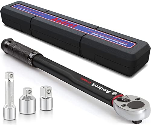 Blue Seal 1/2" Drive Click Torque Wrench – 30-250 Ft-Lb (40.7-339 Nm), Dual-Direction, 72-Tooth, Heavy Duty