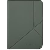 Kobo Clara Colour/BW SleepCover Case | Misty Green | Sleep/Wake Technology | Built-in 2-Way Stand | Vegan Leather | Compatible with 6&rdquo; Kobo Clara Colour/BW eReader