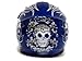 TMS Youth Kids Blue/silver Skull Dirt Bike Motocross Helmet Mx (Small)