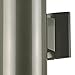 Westinghouse 6797500 Two-Light Outdoor Wall Fixture, Polished Graphite Finish on Steel Cylinder,