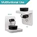 ALLICAVER Outlet Shelf, Power Perch with Built-In Cable Management, A Space Saving Solution for Google Home, Homepod Mini, Smart Speakers, Cellphones, Electric Toothbrush and More (White-standard)