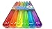 Play Day BUBBLE STICKS (set of 6 assorted colors)- Super Miracle Bubbles 100 Fl oz. Refill- Bundle