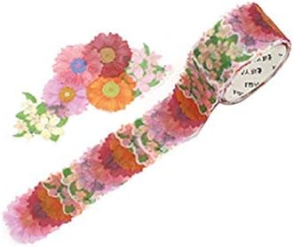 Butterfly Iron Washi Tape, 200Pcs/Roll Petal Style Decorative Masking Tape Adhesive Scrapbooking DIY Craft Gift