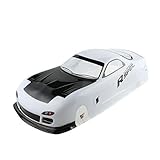 Coolplay 1/10 PVC Car Body Shell RC Racing Car Accessories for Mazada Rx7