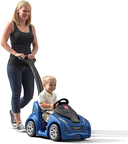 blue push car for toddlers