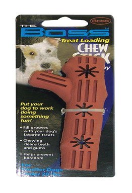 Boss Pet 02670 Rubber Chew Stick Treat Loading Dog Toy