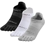 OrrinSports Toe Socks for Men Women Cool-max