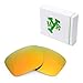 Mryok Polarized Replacement Lenses for Oakley Holbrook OO9102 - Fire Red