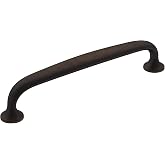 Amerock 5-1/16" Renown Oil-Rubbed Bronze Drawer Pull | 5-1/16 inch (128mm) Center-to-Center Mounting Distance and 5-11/16 inches Overall Length, Durable Zinc Cabinet Hardware