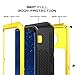 Galaxy S8 Plus case,Tomplus Extreme Hybrid Armor Alloy Aluminum Metal Bumper Soft Rubber Military Heavy Duty Shockproof Hard Case For Samsung Galaxy S8 plus (Yellow)