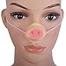 Baitaihem Pig Nose Fancy Dress Up Costume Props Fun Party Favor Mask Supplies Decoration,Pack of 12