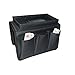 NONO Arm Rest Organizer with Table-Top, Sofa Couch Chair Armrest Caddy Pocket Organizer Great for Ipad, Remote, Game Controller, Newspaper, Book, Cups, Black