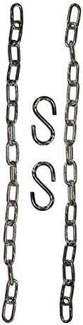 12" Chains and "S" Hooks - Set of 2