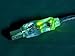 QVS 6-Feet USB 2.0 Translucent Lighted Cable with Green LEDs (CC2209C-06GNL)