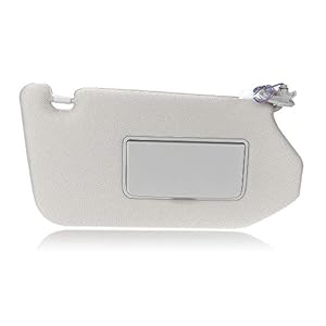 IDENUONA Right Passenger Sun Visor for 2013-2018 Pathfinder 2014-2017 Infiniti QX60 with Lamp 96400-9PB0A 964009PB0A