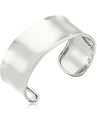 Sterling Silver Wide Polished Cuff Bracelet, 2.5"