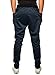 HEMOON Men's Jogging Pants Tracksuit Training Running Trousers Navy M