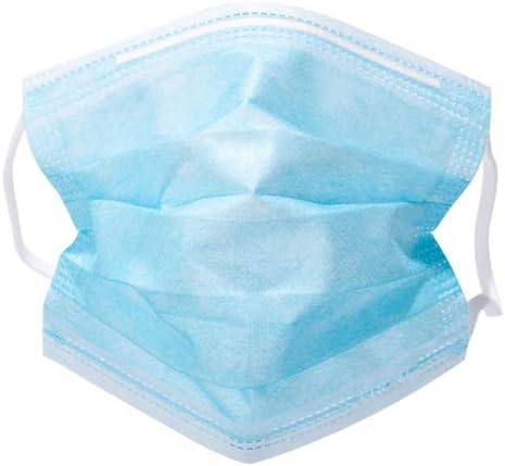 口罩一次性民用三层口罩防护非医用100pcs