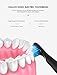 Electric Toothbrush Rechargeable, Kealive Ultra Whitening Sonic Toothbrush with 5 Optional Modes, 2 Mins Smart Timer, 40,000 VPM Motor, USB Fast Charging Power Toothbrush with 3 W Replacement Heads