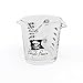 3oz Espresso Measuring Glass by Barista Basics I Espresso Shot Glass Measuring Cup With 3 Spouts I Made of Thick, Heat Resistant Glass I Coffee Measuring Shot Glass With Handle I Barista Measuring Cup