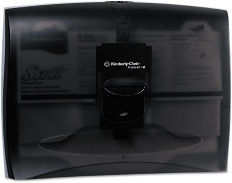 Kimberly-Clark 09506 In-Sight Toilet Seat Cover Dispenser, 17 2/5 x 3 1/3 x 13, Smoke/Gray