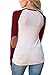 AlvaQ Women Fall Cotton Clothing Long Sleeve Cute Blouses Casual Tops Juniors Tunic Ladies Work T Shirt Red