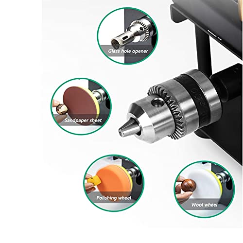 FZYE Multifunktionale Tischkreissäge, 150 W Mini-Desktop-Sägeschneider Elektrische Schneidemaschine mit Einstellbarer… – Bild 7