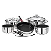 Magma-Products-A10-366-2-IND-Gourmet-Nesting-Stainless-Steel-Induction-Cookware-Set-with-Non-Stick-Ceramica-10-Piece